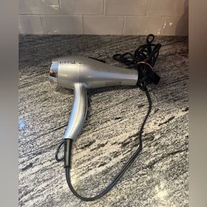 BioSilk Blow Dryer Model GF8128 1875 Watt Titanium 2 Temp 2 Speed Cool Shot